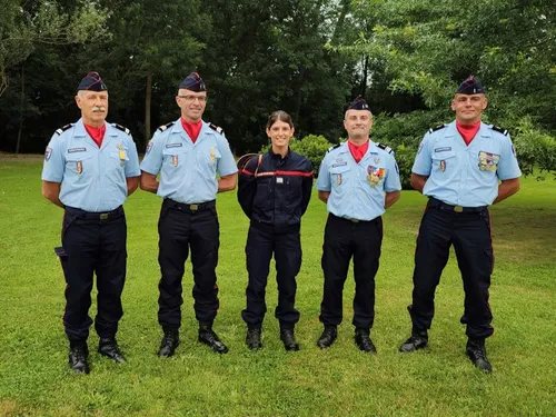 14 juillet : 5 pompiers mayennais défilent sur les Champs Elysées